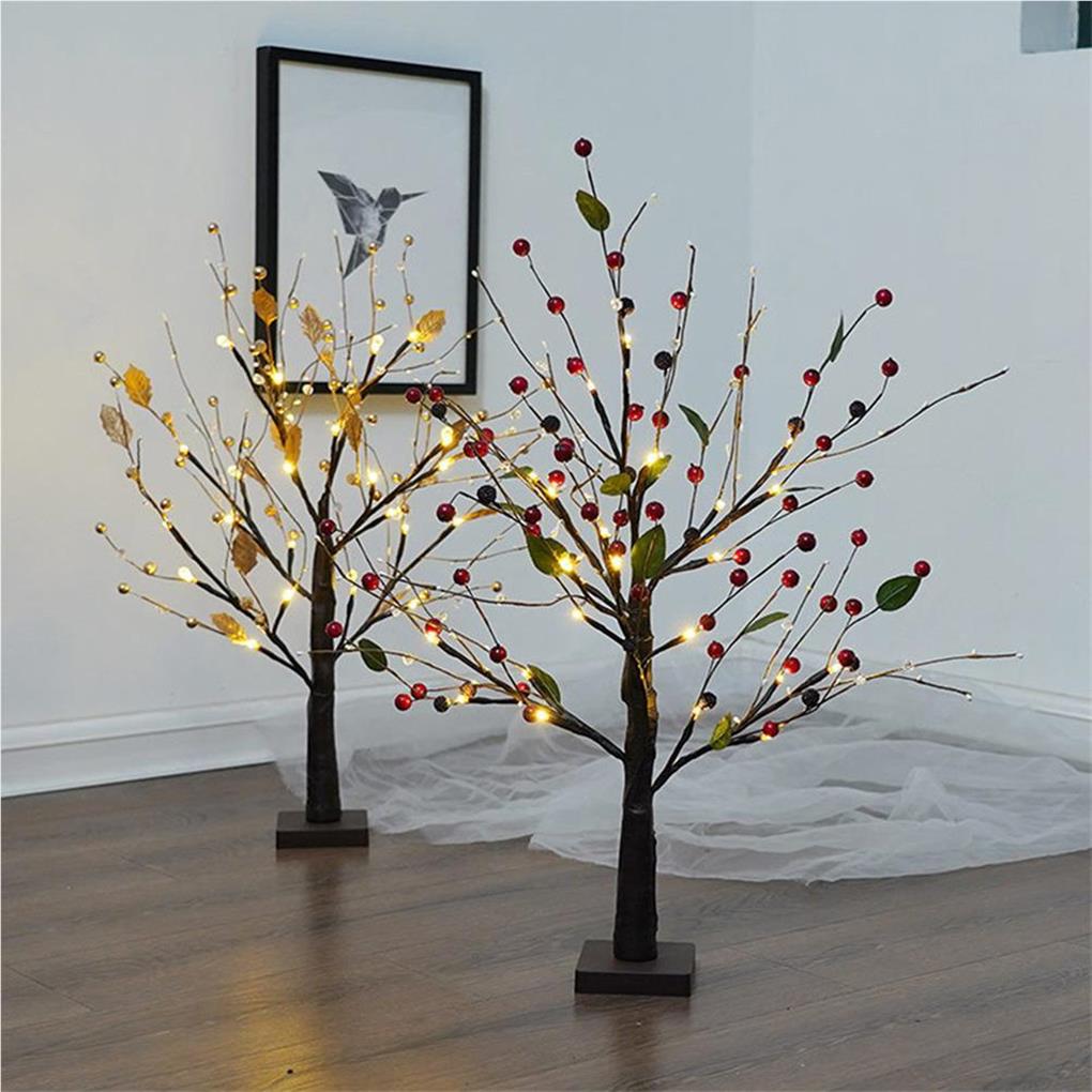 bonsai lighted tree tabletop LED Tree Light with Beads Tree Lamp Battery Operated Tabletop Bonsai L – KINGUIN