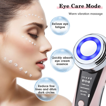 Multifunctional Facial Skin Care Massager Electric Facial Massage Device Clean Face Skin Rejuvenation Lifting Tighten Face