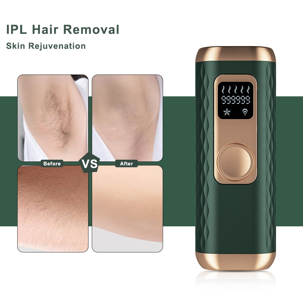 2022 999999 Flashes IPL Laser Epilator for Women Home Use Devices Hair Removal Painless electric Epilator bikini dropshipping