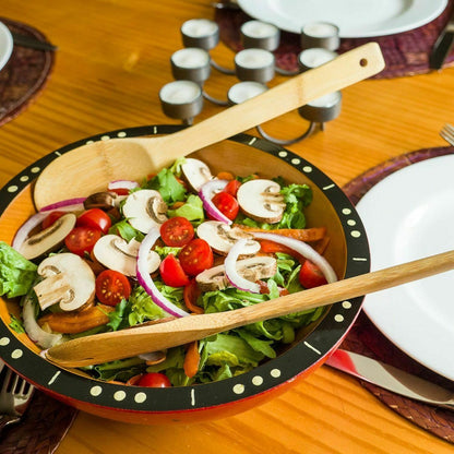 6 Piece Bamboo Spatula Set